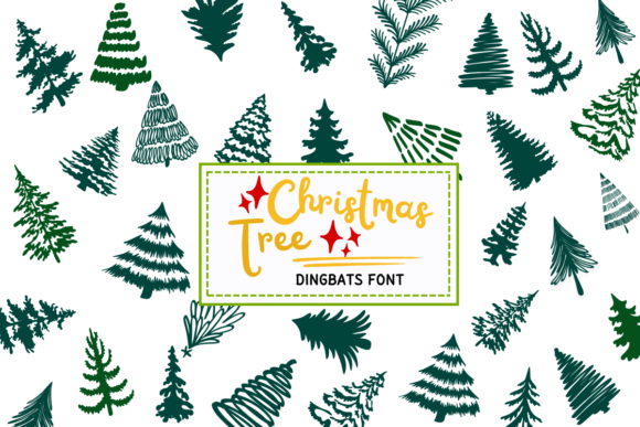 Christmas Tree Font - Featured Image