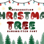 Christmas Tree Font - Featured Image