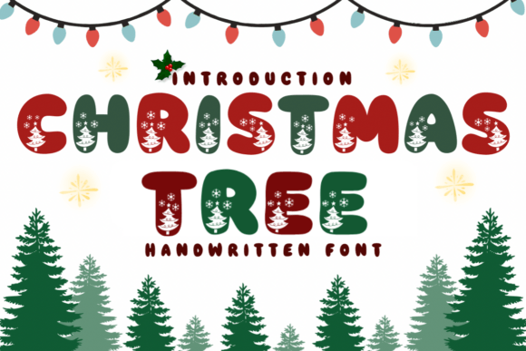 Christmas Tree Font - Featured Image