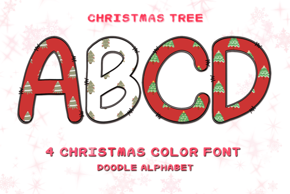 Christmas Tree Font - Featured Image