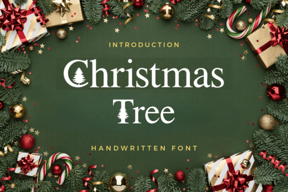 Christmas Tree Font - Featured Image