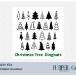 Christmas Tree Font - Featured Image