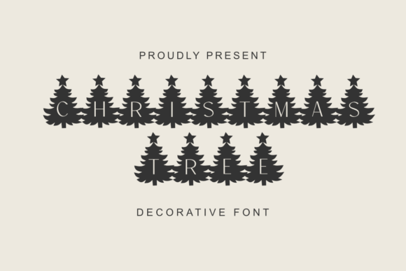 Christmas Tree Font - Featured Image
