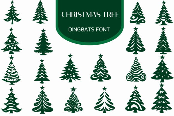 Christmas Tree Font - Featured Image