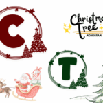 Christmas Tree Monogram Font - Featured Image