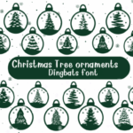 Christmas Tree Ornaments Font - Featured Image