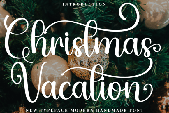 Christmas Vacation Font - Featured Image
