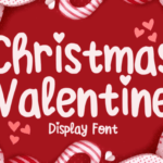 Christmas Valentine Font - Featured Image
