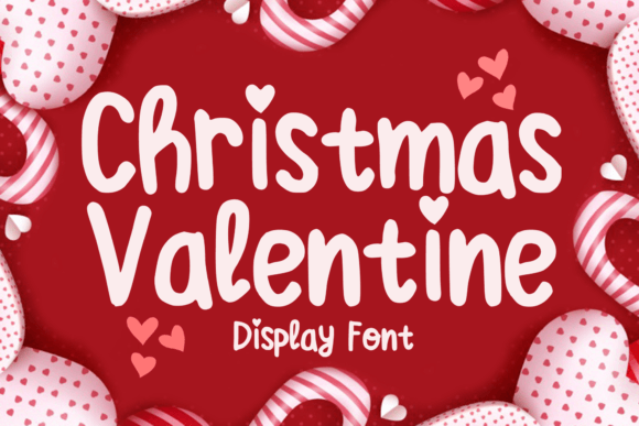 Christmas Valentine Font - Featured Image