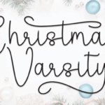 Christmas Varsity Font - Featured Image
