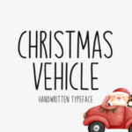 Christmas Vehicle Font - Featured Image