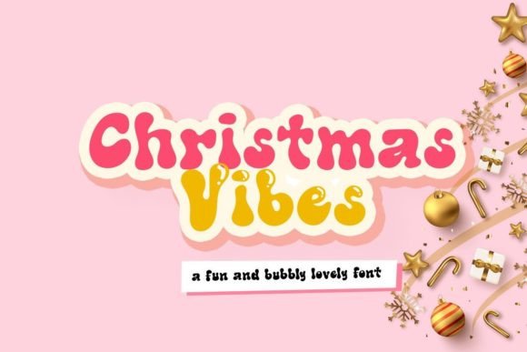 Christmas Vibes Font - Featured Image