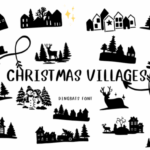 Christmas Villages Font - Featured Image