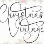 Christmas Vintage Font - Featured Image