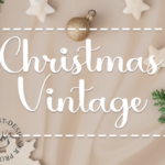 Christmas Vintage Font - Featured Image