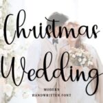 Christmas Wedding Font - Featured Image