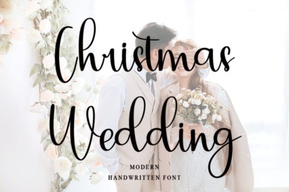Christmas Wedding Font - Featured Image