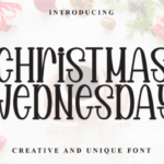 Christmas Wednesday Font - Featured Image
