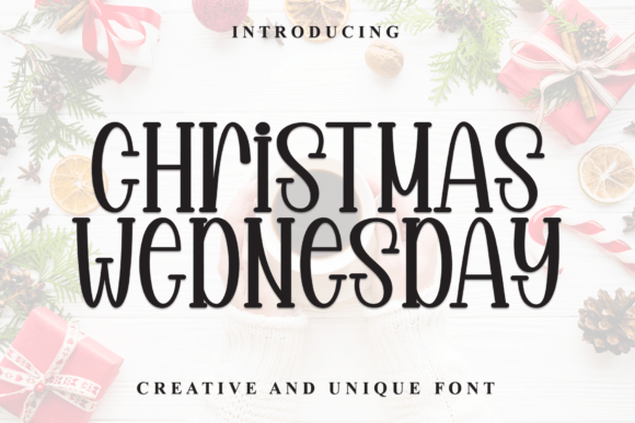 Christmas Wednesday Font - Featured Image