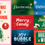 Christmas Winter Bundle Font - Featured Image