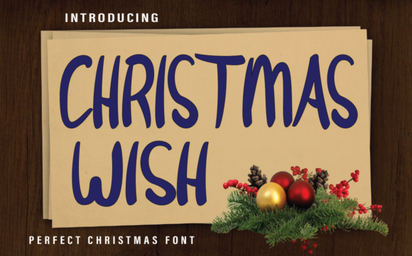 Christmas Wish Font - Featured Image