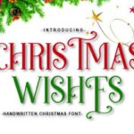 Christmas Wishes Font - Featured Image