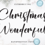 Christmas Wonderful Font - Featured Image