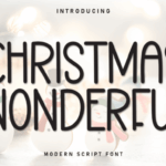 Christmas Wonderful Font - Featured Image