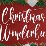 Christmas Wonderful Font - Featured Image