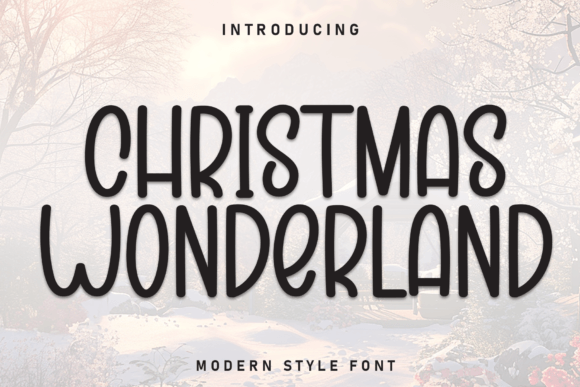 Christmas Wonderland Font - Featured Image