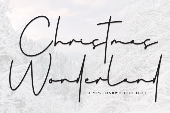 Christmas Wonderland Font - Featured Image