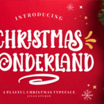 Christmas Wonderland Font - Featured Image