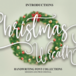 Christmas Wreath Font - Featured Image
