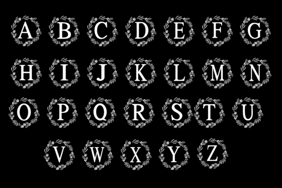 Christmas Wreath Font - Featured Image