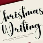 Christmas Writing Font - Featured Image