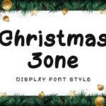 Christmas Zone Font - Featured Image