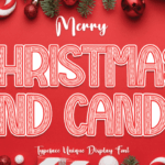 Christmas and Candy Font - Featured Image