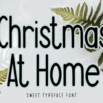 Christmas at Home Font - Featured Image