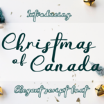 Christmas of Canada Font - Featured Image