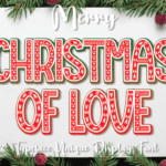 Christmas of Love Font - Featured Image