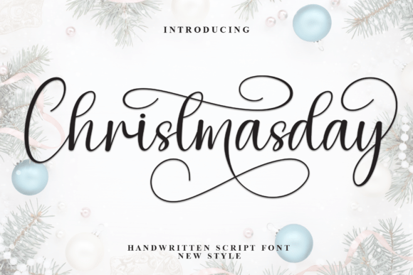 Christmasday Font - Featured Image