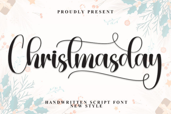 Christmasday Font - Featured Image