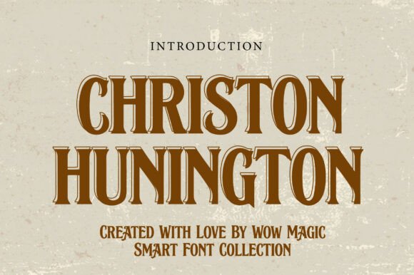 Christon Hunington Font - Featured Image