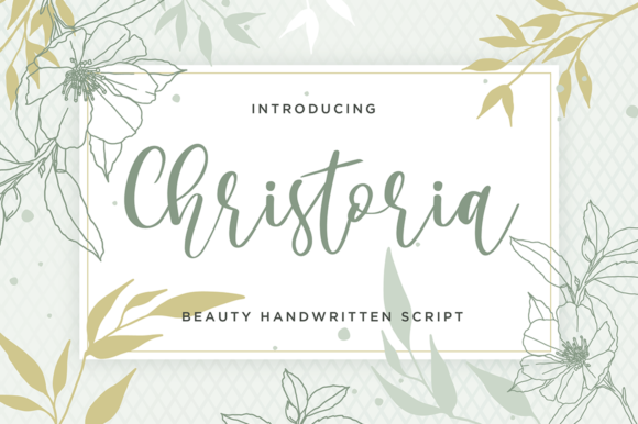 Christoria Font - Featured Image