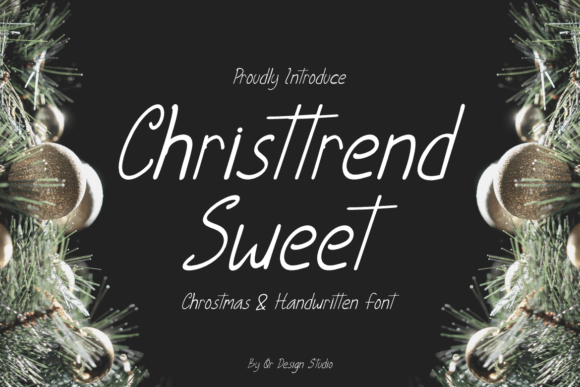 Christtrend Sweet Font - Featured Image