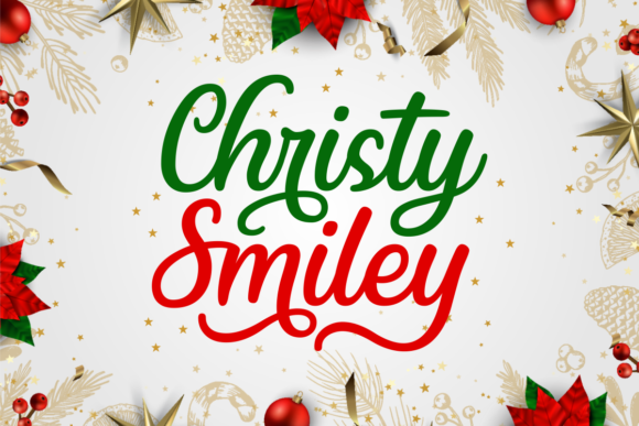 Christy Smiley Font - Featured Image