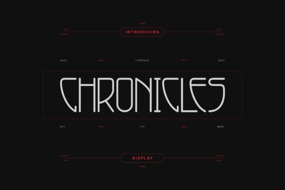 Chronicles Font - Featured Image
