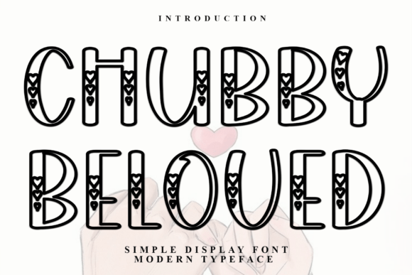 Chubby Beloved Font - Featured Image