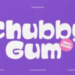 Chubby Gum Font - Featured Image