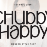 Chubby Happy Font - Featured Image